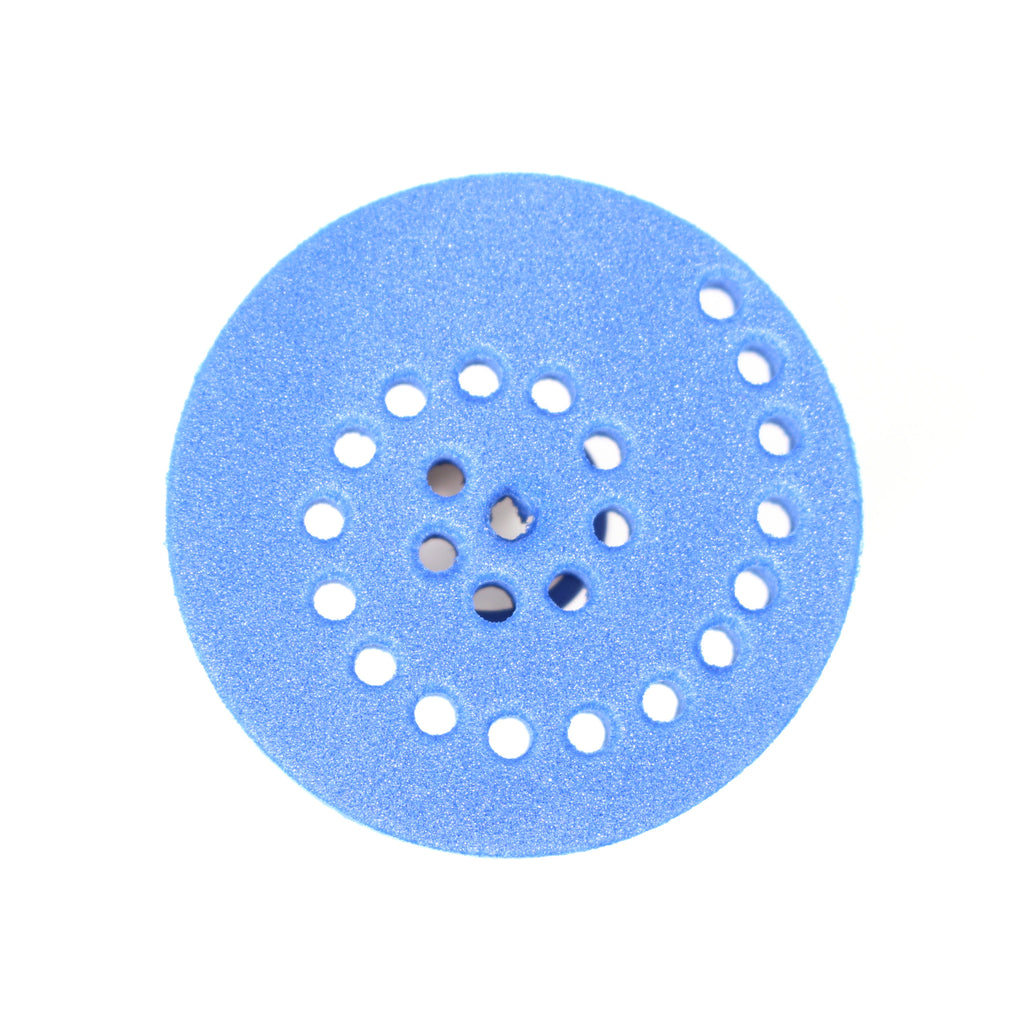 The foam wheel of a Circuit Scribe Motor Module on a white background.
